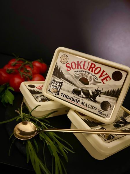 Топлене масло ГХІ "SOKUROVE" Premium (Сет "Mini Set"5шт по 150г) SOK-GHEE-150-5 фото