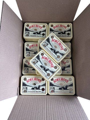 Топлене масло ГХІ "SOKUROVE" Premium (Сет "Mega Box" 1ящик, 16 штук по 150г) SOK-GHEE-150-BOX-1 фото